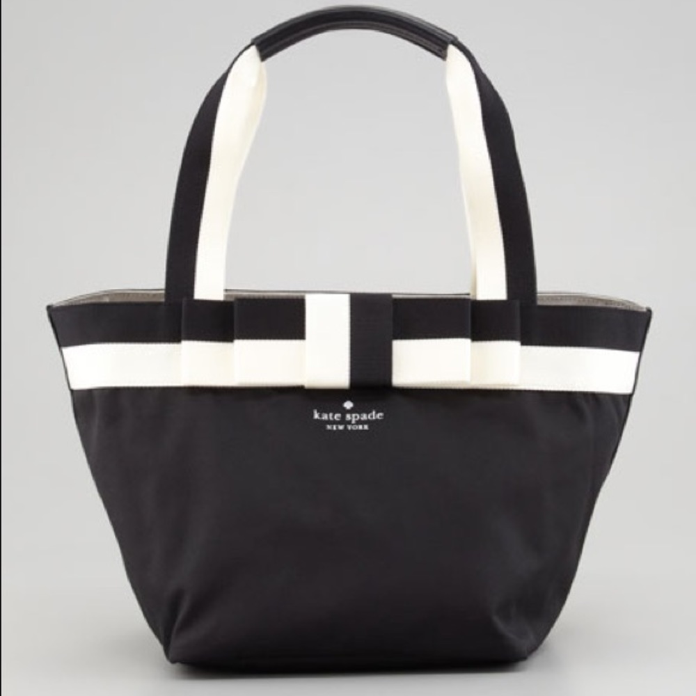 Kate Spade Barrow Street Garri Black Nylon Bag NWT
